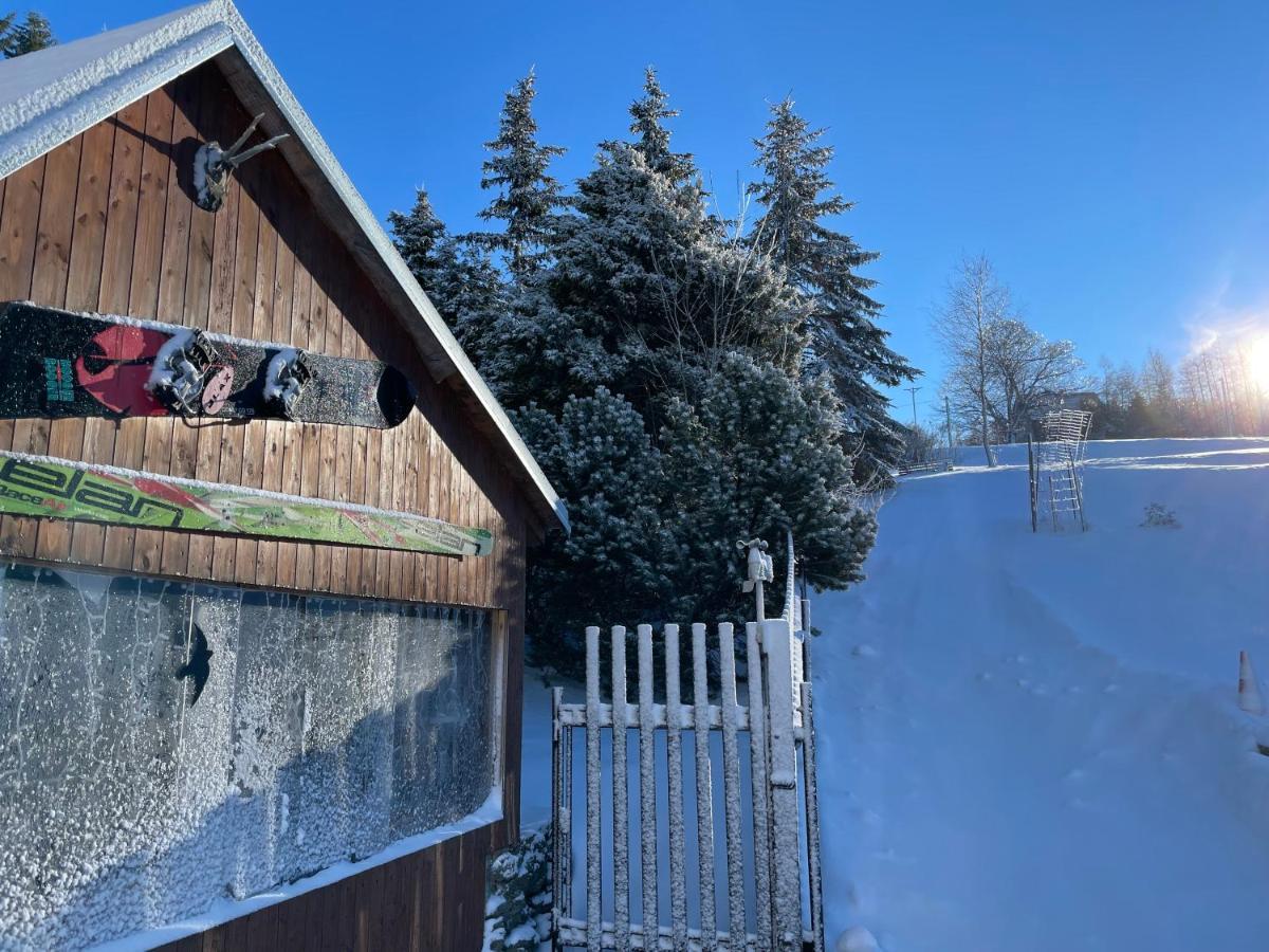 Отель Wolf House Klinovec Лоучна-под-Клиновцем Экстерьер фото